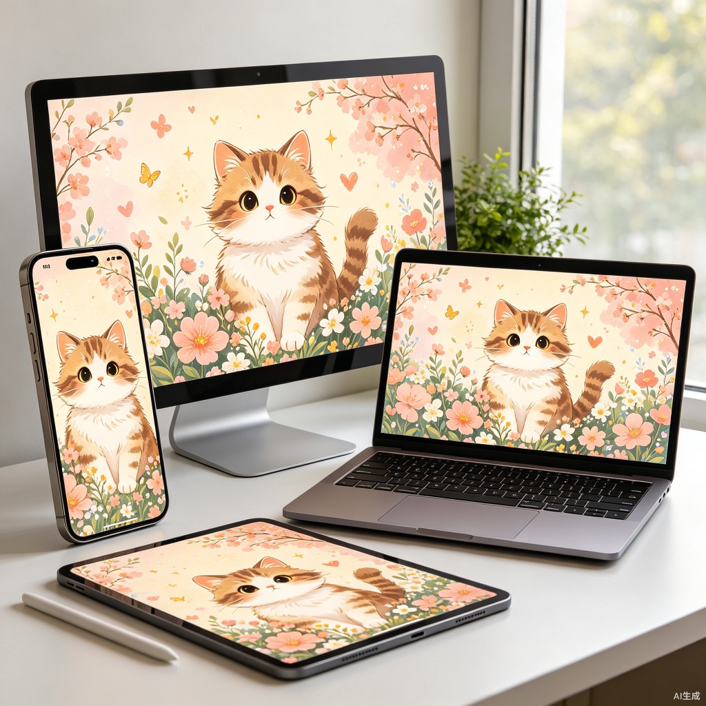 Cat Phone & Desktop Wallpapers