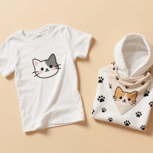Cat Apparel Design Templates
