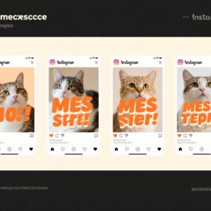 Cat Meme & Story Templates