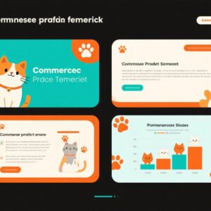 Cat Themed Presentation Slides