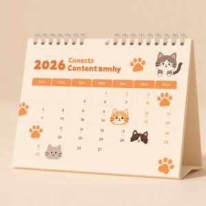 Kitten Content Calendar 2026